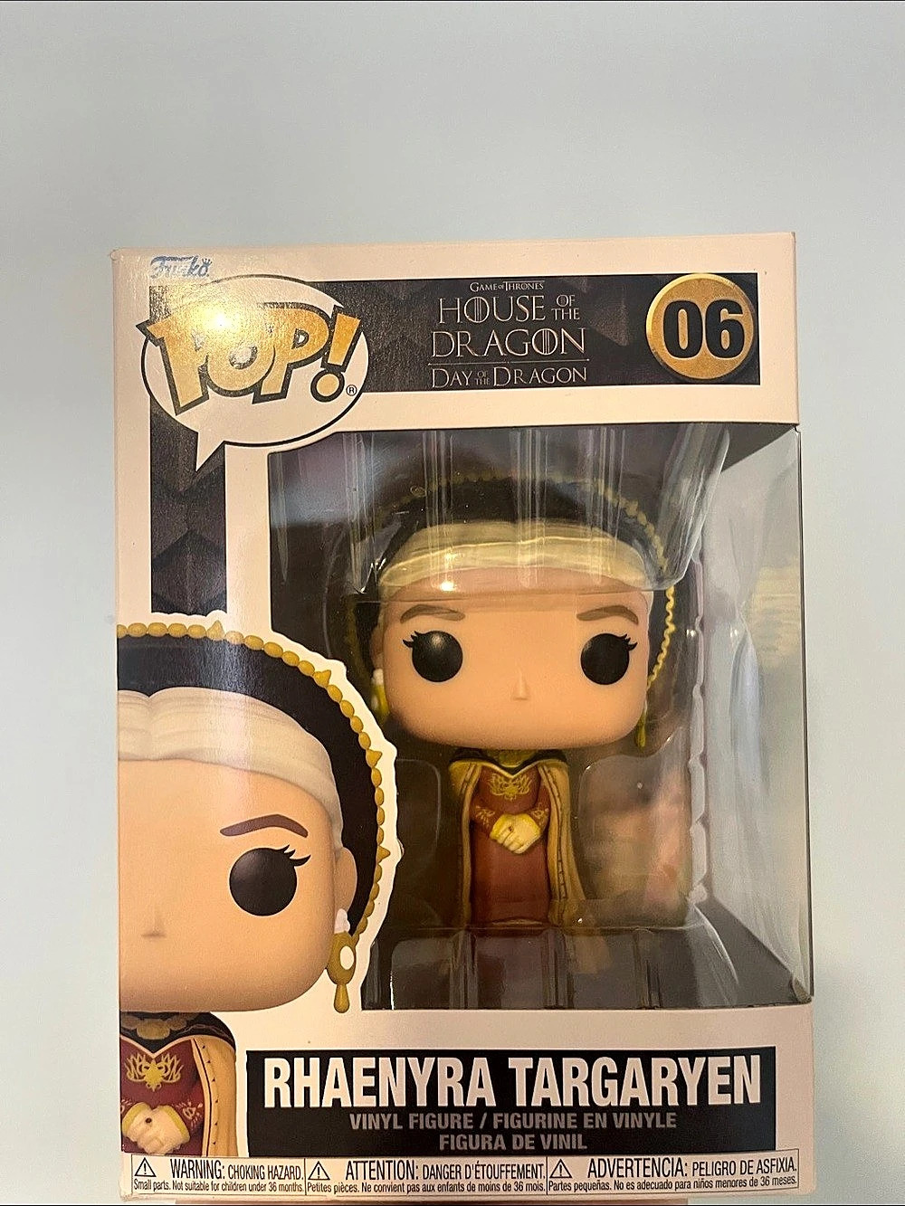 Funko Rhaenyra Targaryen #06 Vinyl Figure NWT